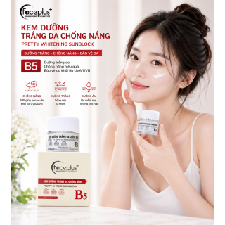 Kem FacePlus+ Dưỡng Trắng Da Chống Nắng 15gr