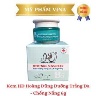 (XANH) KEM HD HOÀNG DŨNG DƯỠNG TRẮNG DA - CHỐNG NẮNG 6G 1