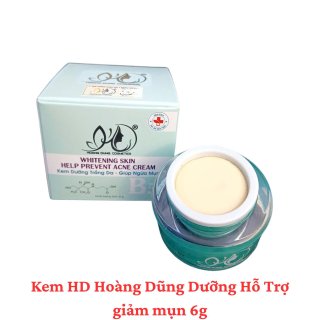  (XANH)KEM HD HOÀNG DŨNG DƯỠNG HỖ TRỢ GIẢM MỤN 6G 2
