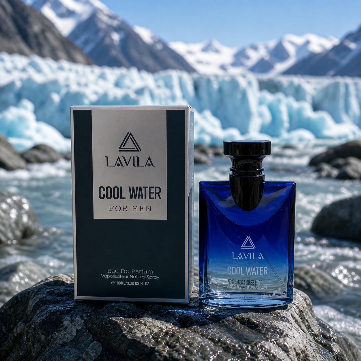 Nước Hoa Nam Lavila Cool Water Nam Tính, Tươi Mát, Lôi Cuốn 100ml 2