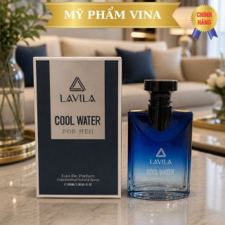 Nước Hoa Nam Lavila Cool Water Nam Tính, Tươi Mát, Lôi Cuốn 100ml