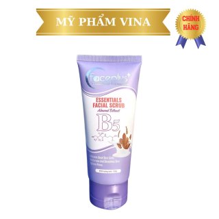 Tím) Tẩy tế bào chết mặt Faceplus+ B5 - chiết xuất từ hạnh nhân ( 120g) 1