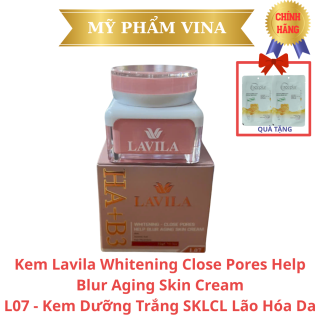 Kem Lavila L07 Dưỡng Trắng Da Se Khít Lỗ Chân Lông 15g - Whitening Close Pores Help Blur Aging Skin Cream (TẶNG MẶT NẠ) 1