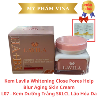 Kem Lavila L07 Dưỡng Trắng Da Se Khít Lỗ Chân Lông 15g - Whitening Close Pores Help Blur Aging Skin Cream (TẶNG MẶT NẠ) 2