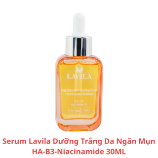 Serum Lavila Dưỡng Trắng Da Ngăn Mụn HA-B3-Niacinamide 30ML 2