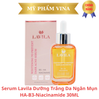 Serum Lavila Dưỡng Trắng Da Ngăn Mụn HA-B3-Niacinamide 30ML 1