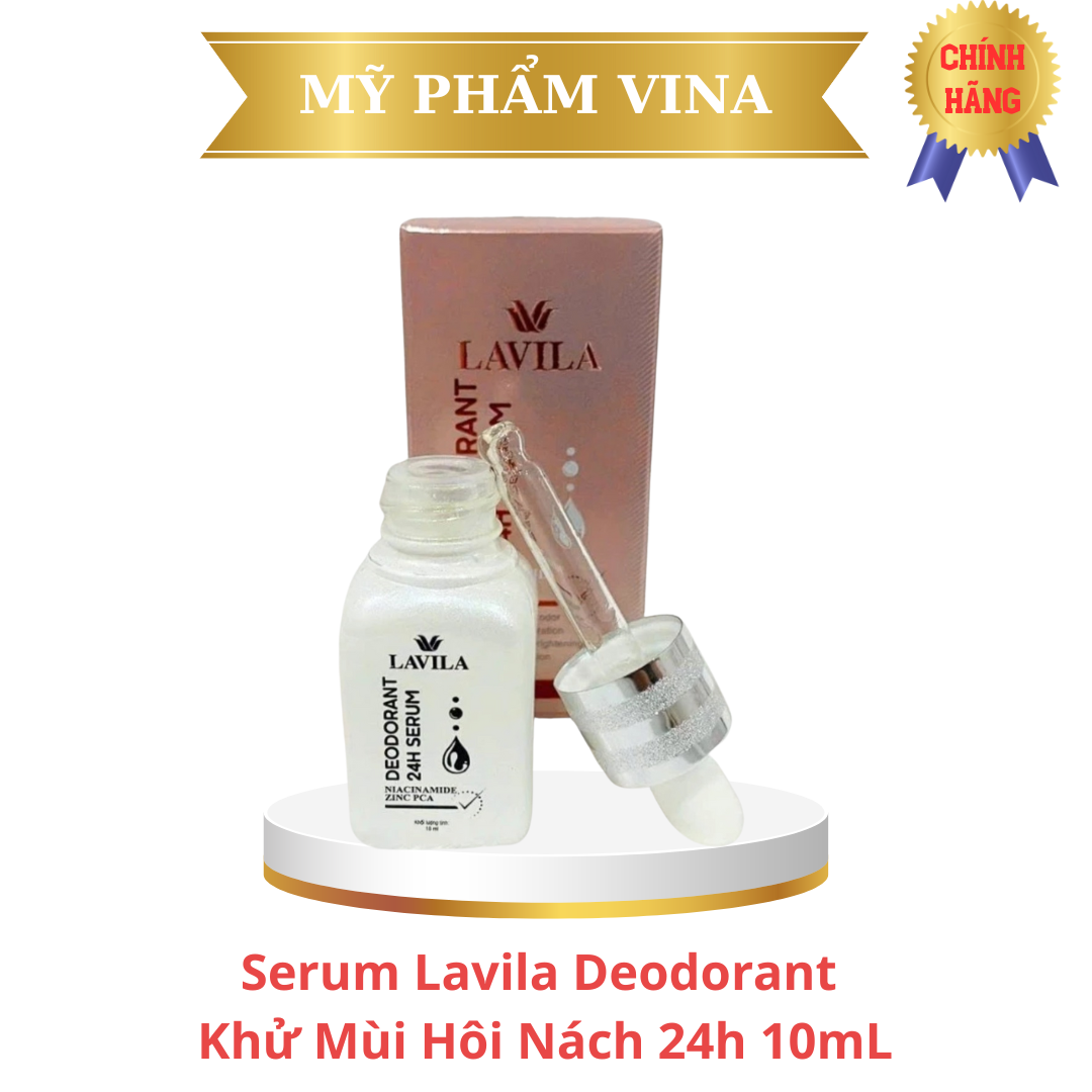 Serum Lavila Deodorant khử mùi hôi nách 24h 10ml 2