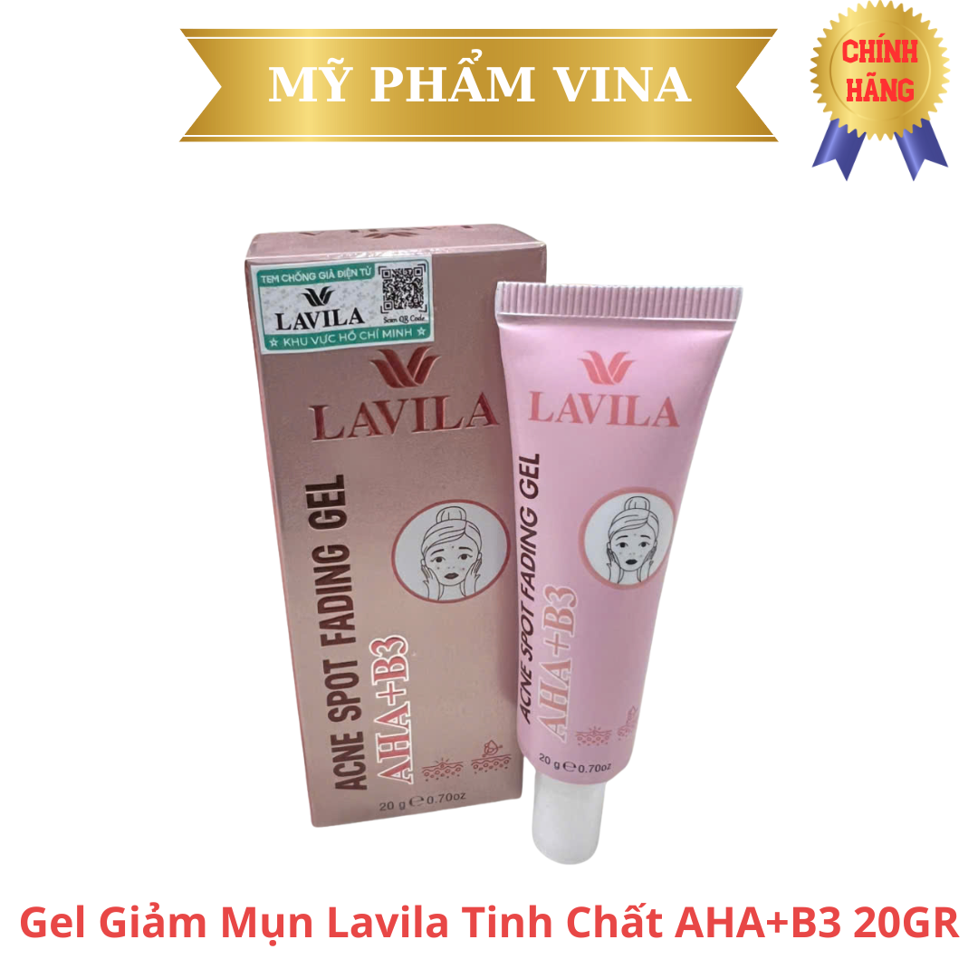 Gel Giảm Mụn Lavila Acne Spot Fading Tinh Chất AHA+B3 20GR 1