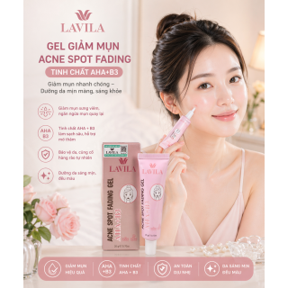 Gel Giảm Mụn Lavila Acne Spot Fading Tinh Chất AHA+B3 20GR