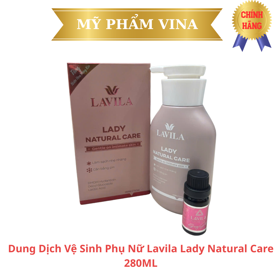 Dung Dịch Vệ Sinh Phụ Nữ Lavila Lady Natural Care 280ML 1