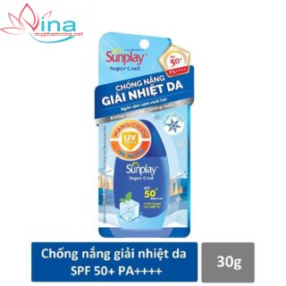 Sữa Chống Nắng Giải Nhiệt Da Sunplay Super Cool SPF50+, PA++++ (30g) 2
