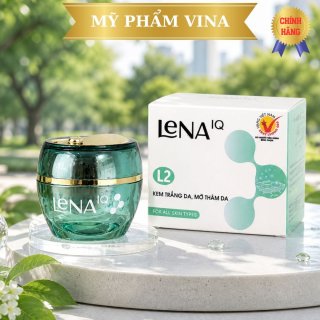 KEM LENA-IQ L2 GIÚP DƯỠNG TRẮNG MỜ THÂM DA 12gr