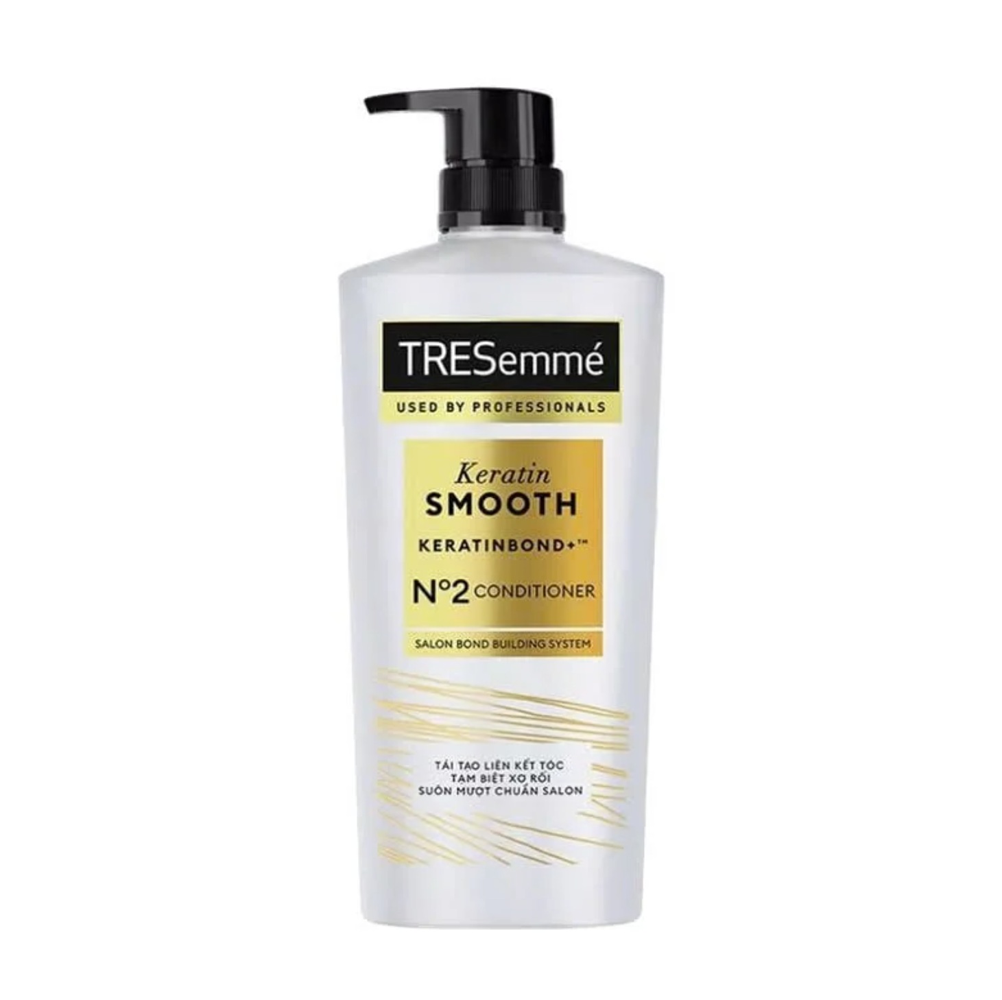 DẦU XẢ TRESEMME KERATIN SMOOTH VÀO NẾP SUÔN MƯỢT 650ML 2