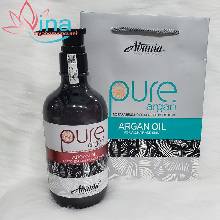 DẦU XẢ DƯỠNG CHẤT PHỤC HỒI ABANIA PURE ARGAN CONDITIONER 500ML 1