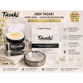 Kem Tasaki dưỡng trắng da xóa nám và mụn thâm 25GR - Tasaki Whitening Anti Freckle Beauty Firming Skin Cream