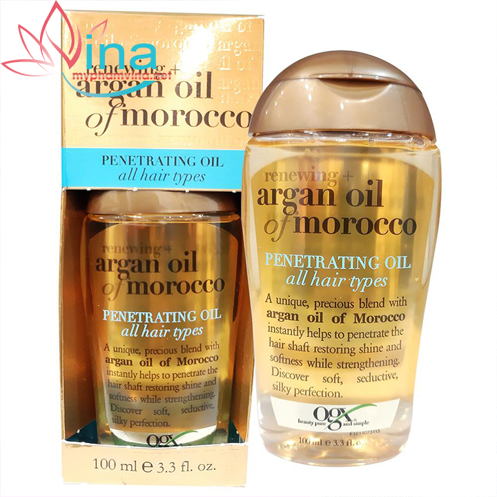 TINH DẦU DƯỠNG TÓC OGX RENEWING ARGAN OIL OF MOROCCO PENETRATING OIL (ALL HAIR TYPES 100ML)