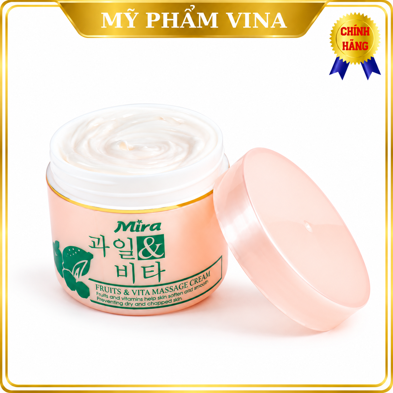 KEM MASSAGE TỔNG HỢP MIRA FRUIT VITA MASSAGE CREAM 300ML 1