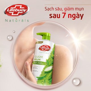 Sữa tắm Lifebuoy trà xanh khổ qua 800gr