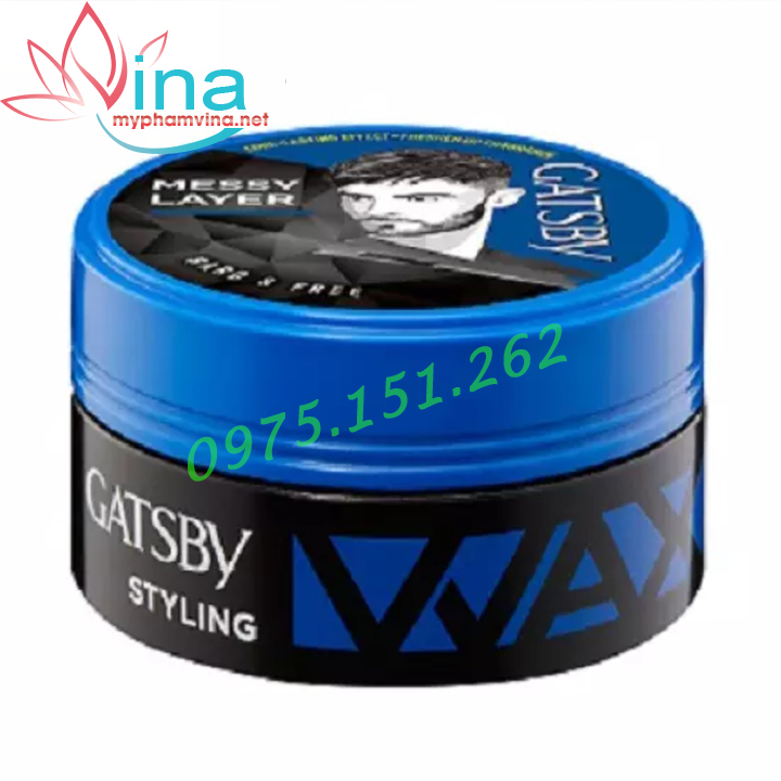 Wax Tạo Kiểu Tóc Gatsby Xanh (75g)