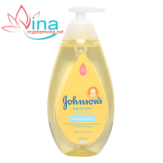 Sữa tắm cho bé johnsons baby top to toe 500ml