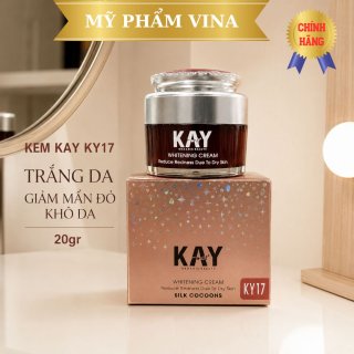 KEM KAY KY17 Trắng Da Giảm Mẩn Đỏ Khô Da 20gr