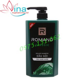 Dầu gội hương nước hoa Romano Classic tóc chắc khoẻ 650g