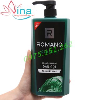 Dầu gội hương nước hoa Romano Classic tóc chắc khoẻ 650g