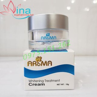 Kem Dưỡng Da Aroma Whitening Treatment Cream 18gr