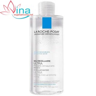 Nước Tẩy Trang LaRoche-Posay Micellar Water Ultra Sensitive Skin Làm Sạch Sâu Cho Da Nhạy Cảm 400ml 1