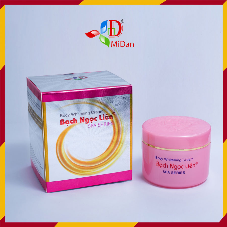 Kem dưỡng trắng da toàn thân bạch ngọc liên spa series 80g